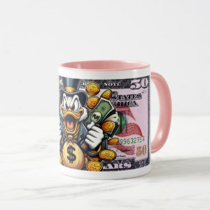Caneca Loucura por Dinheiro