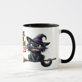 Caneca Loucuras Mágicas do Gato Maluco!