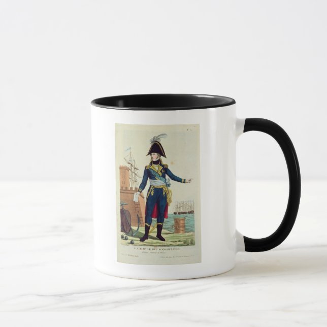 Caneca Louis-Antoine de Bourbon Duque de Angulema (Direita)