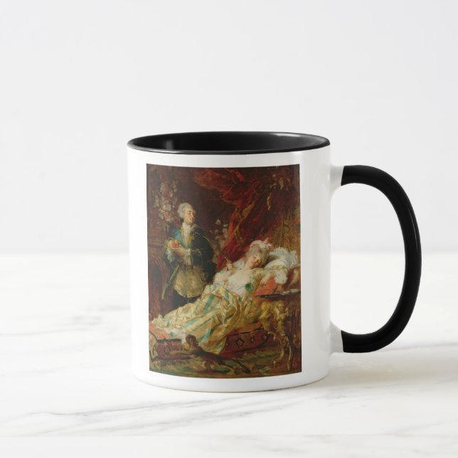 Caneca Louis XV e senhora Dubarry (Direita)