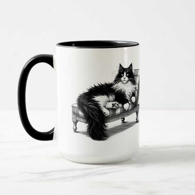 Caneca Lounge Cat (Esquerda)