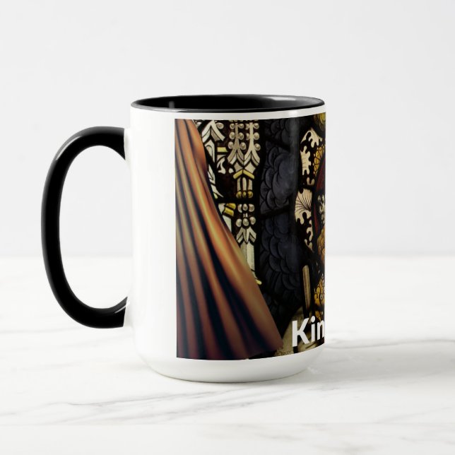 Caneca Louvando O Senhor Lembrança Mug, Rei David (Esquerda)