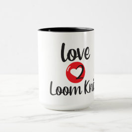 Caneca Love 2 Loom Knit