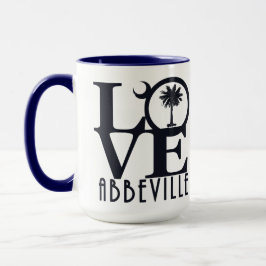 Caneca LOVE Abbeville SC 15oz