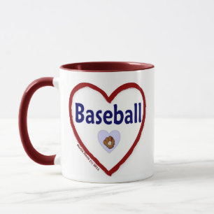 Caneca Love Baseball