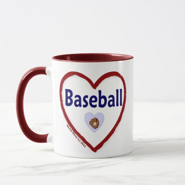 Caneca Love Baseball (Esquerda)