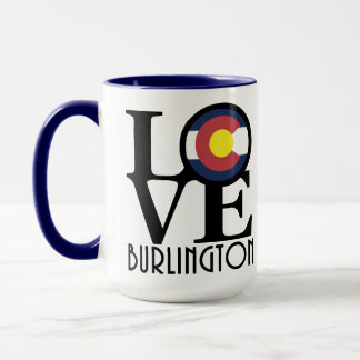 Caneca LOVE Burlington Colorado 15oz
