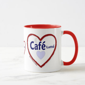 Caneca Love Café Latté - Ringer Mug