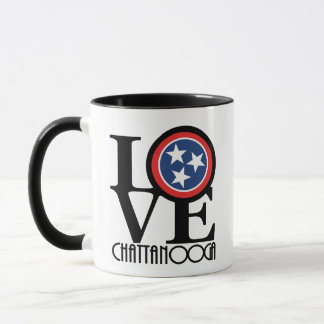 Caneca LOVE Chattanooga Tennessee 15oz