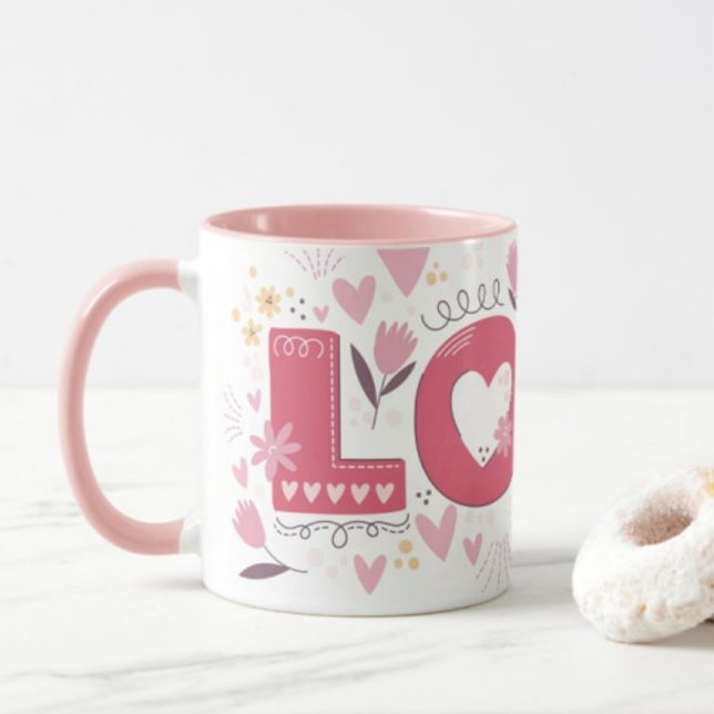 Caneca Love Coffee Mug (Criador carregado)