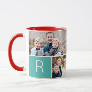 Caneca Love Collage 5 Photo Mug