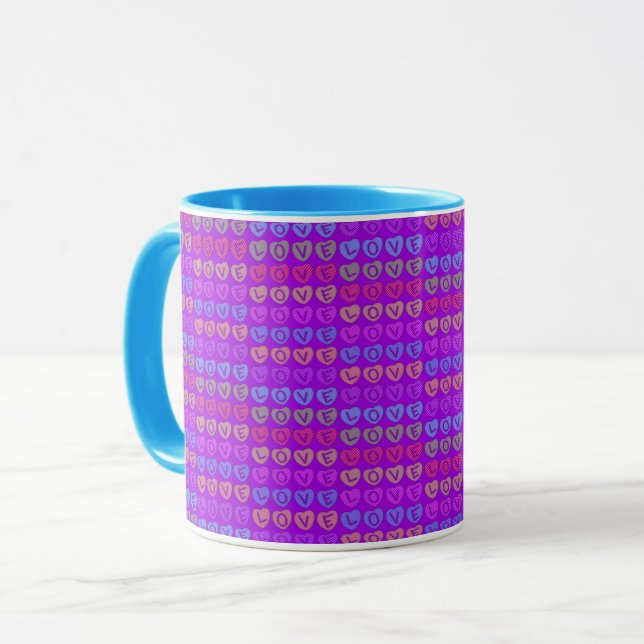 Caneca LOVE Combo Mug (Frente Esquerda)