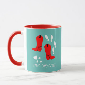 Caneca Love Country Line Dancing Personalizado
