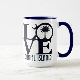 Caneca LOVE Daniel Island SC 15oz
