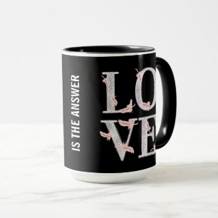Caneca LOVE DE Texto