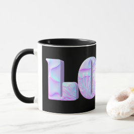 Caneca LOVE Design 3D, Gráfico, Único, Legal
