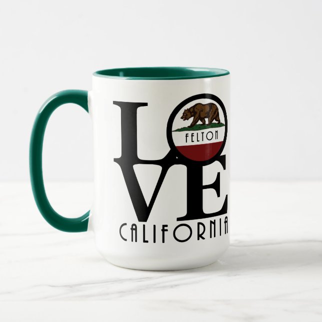 Caneca LOVE Felton California 15oz (Esquerda)