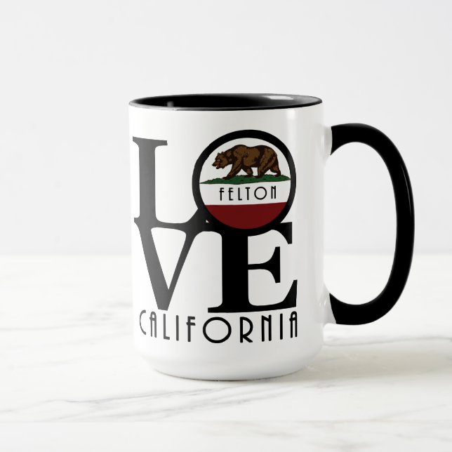 Caneca LOVE Felton California 15oz (Direita)