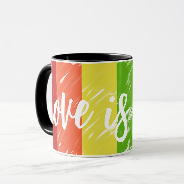 Caneca Love is Love (Frente Esquerda)
