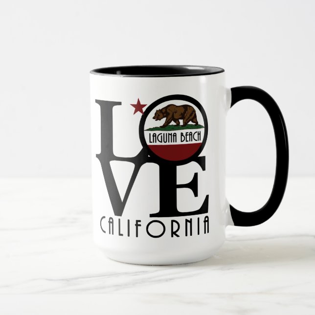 Caneca LOVE Laguna Beach 15oz (Direita)