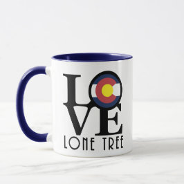 Caneca LOVE Lone Tree Colorado