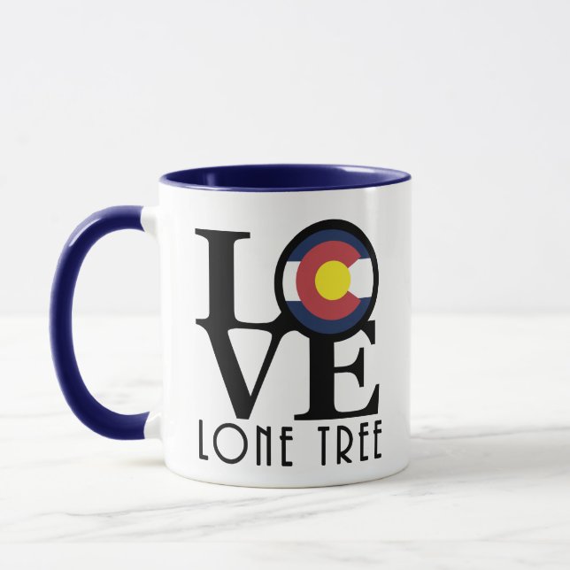 Caneca LOVE Lone Tree Colorado (Esquerda)