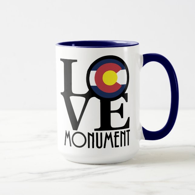 Caneca LOVE Monument Colorado 15oz (Direita)