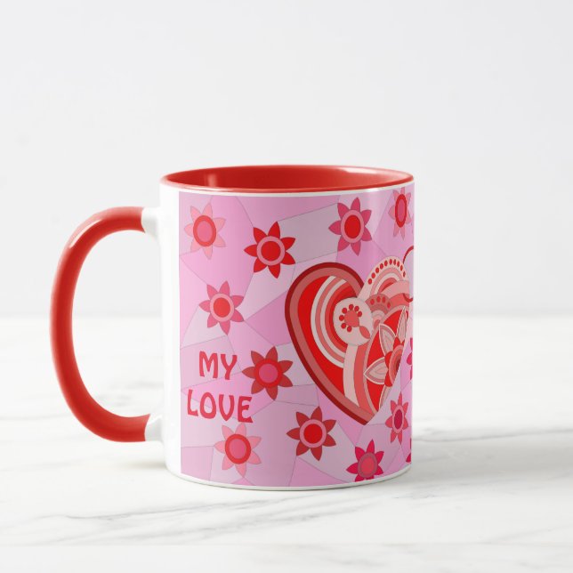 CANECA LOVE MUG PARA NAMORADO (Esquerda)