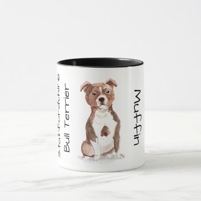 Caneca Love My Staffordshire Bull Terrier (Centro)