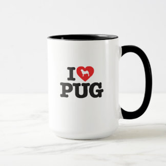 Caneca Love Pug