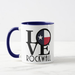 Caneca LOVE Rockwall Texas