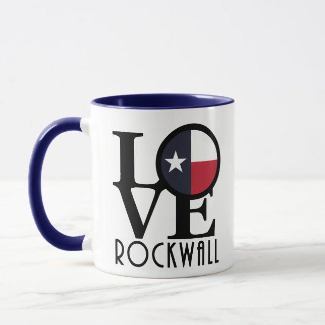 Caneca LOVE Rockwall Texas (Esquerda)