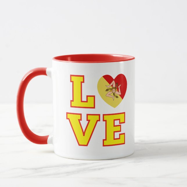 Caneca LOVE Sicily Mug (Esquerda)