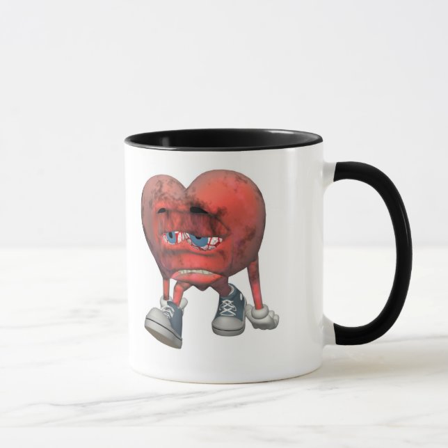Caneca Love Sick Heart Mug (Direita)