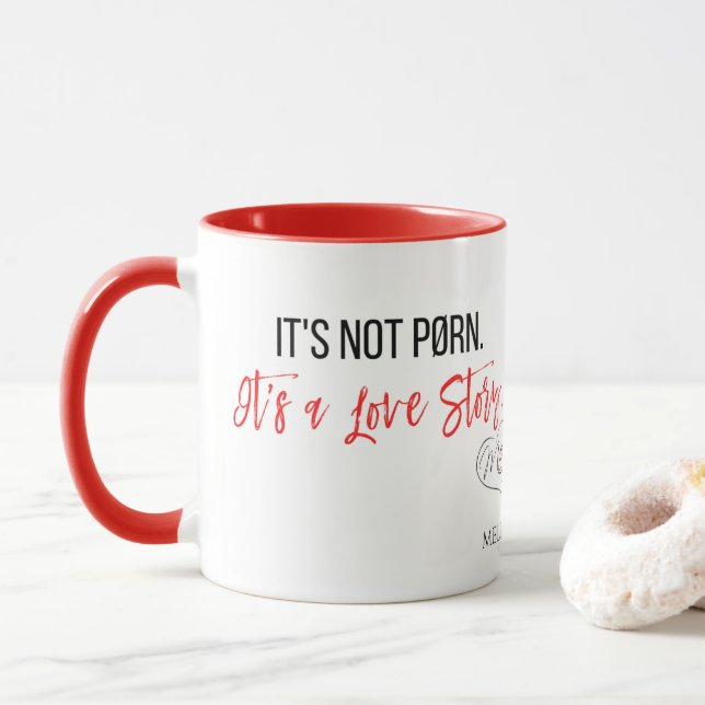 Caneca Love Story Mug (Com Donut)