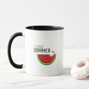 Caneca Love Summer Watermelon mug