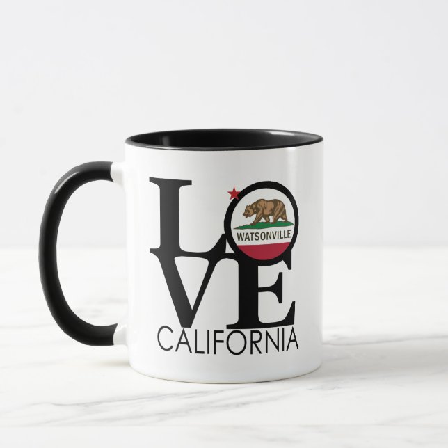Caneca LOVE Watsonville California (Esquerda)