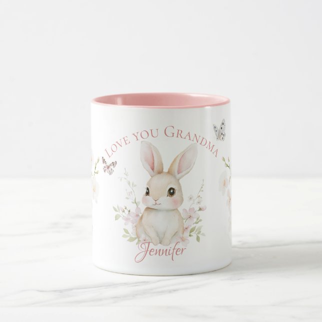 Caneca Love You Grandma and Grandpa Birthday Mugs (Centro)