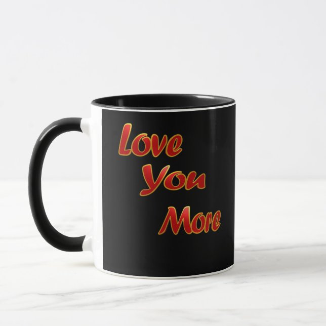 Caneca Love You More Balanced Visual Design  (Esquerda)