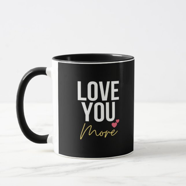 Caneca Love You More Elegant Style  (Esquerda)