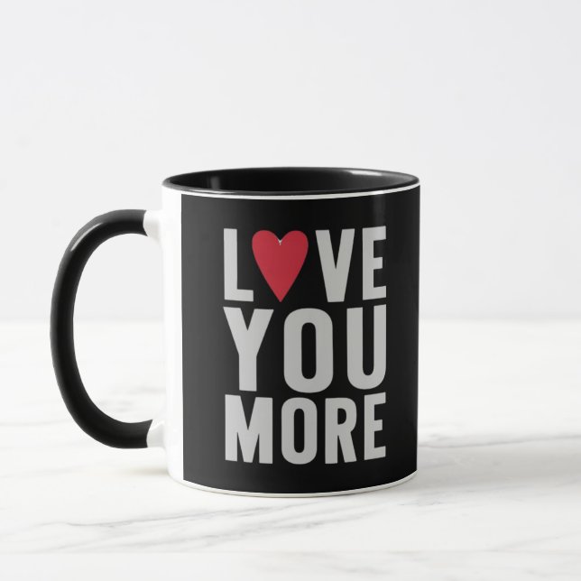 Caneca Love You More Polished Style  (Esquerda)
