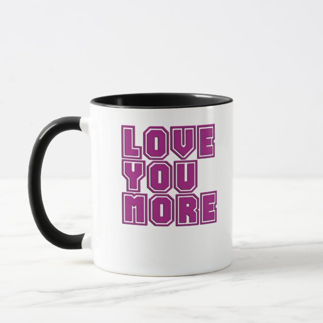 Caneca Love You More Timeless Appeal Style  (Esquerda)