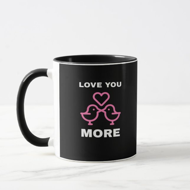 Caneca Love You More Timeless Classic  (Esquerda)