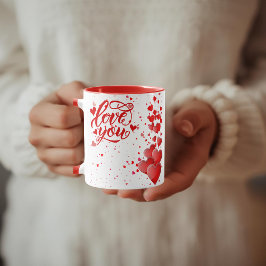 Caneca Love You Mug