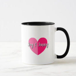 Caneca Lovebird Silhouette - design de Namorados personal