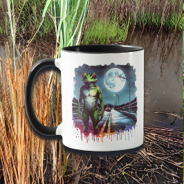 Caneca Loveland Frogman | Ohio Cryptid