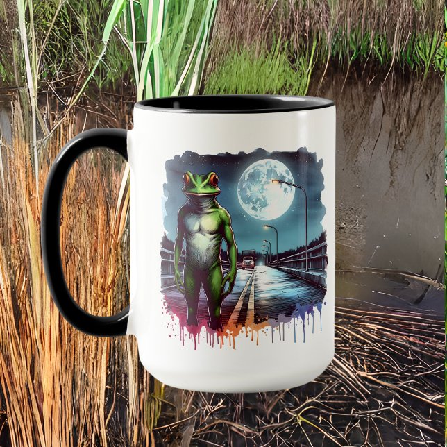 Caneca Loveland Frogman | Ohio Cryptid (Criador carregado)