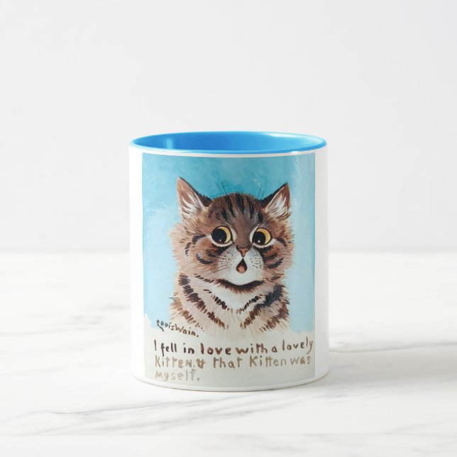 Caneca Lovely Kitten, Louis Wain (Centro)