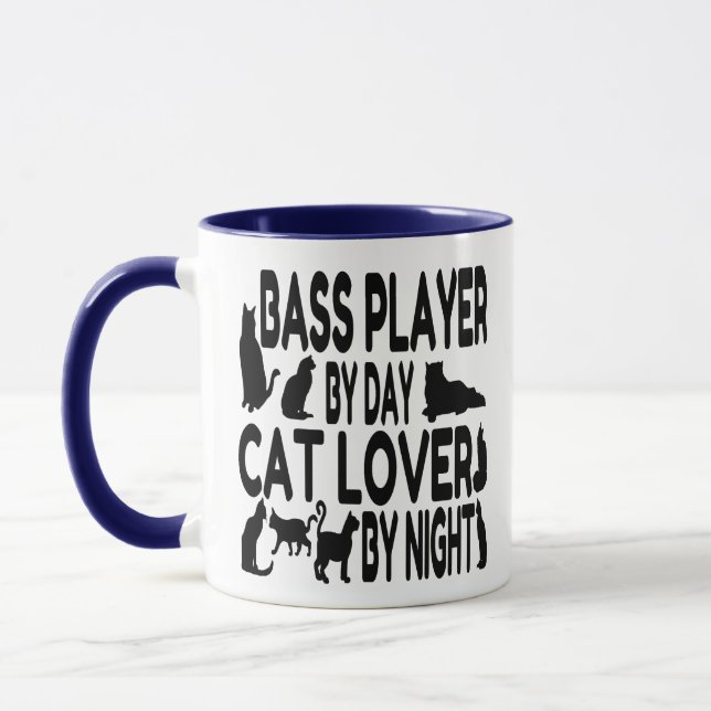 Caneca Lover Gato do Jogador de Bass (Esquerda)