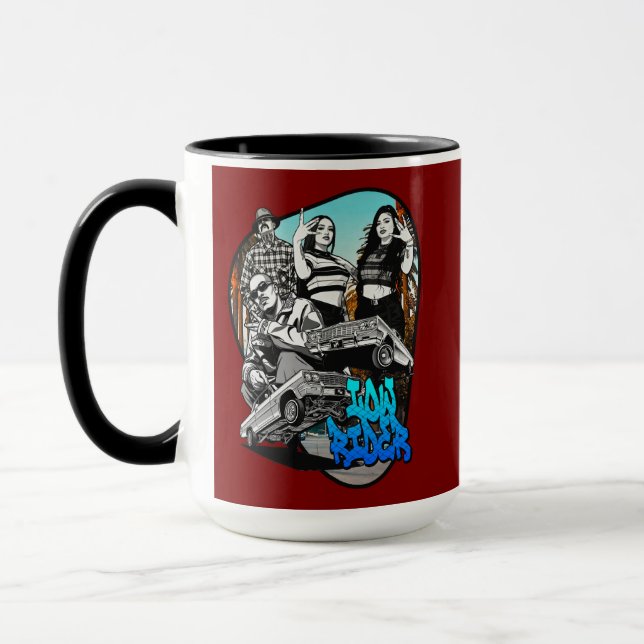 Caneca Lowrider Urban Art – Chicano Streetwear Culture (Esquerda)